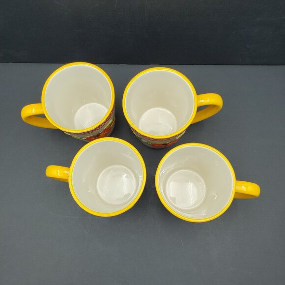 Temp-Tations Pumpkin Patch Mugs Temptations Embossed Pumpkins Coffee Mugs - Picture 3 of 9